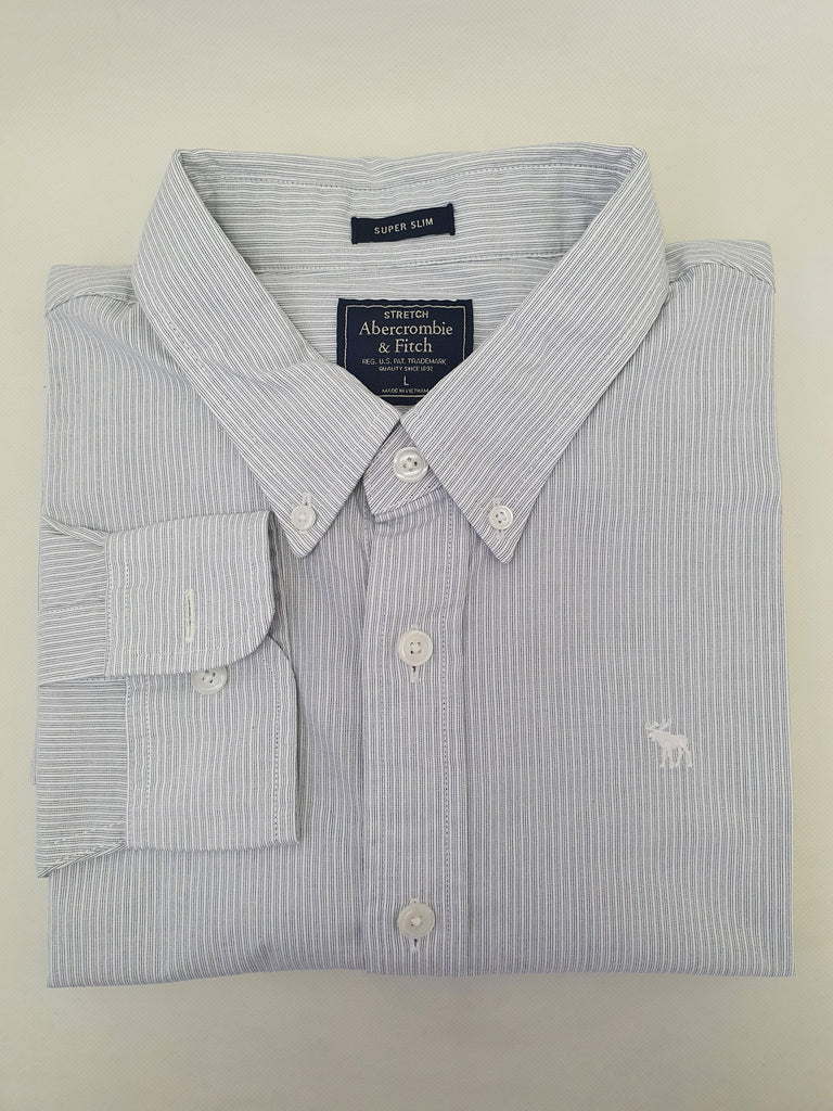 Abercrombie & Fitch Men Long Sleeve Shirt (New)