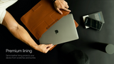 SwitchEasy Classic Leather Sleeve for MacBook